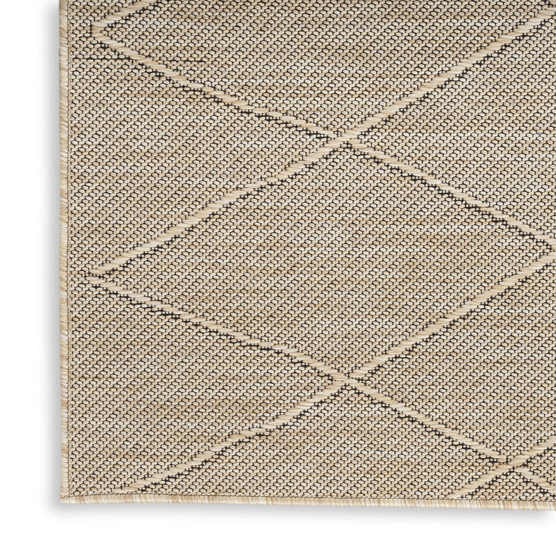 Washable Solutions WSL01 Natural 9' x 12' Rug