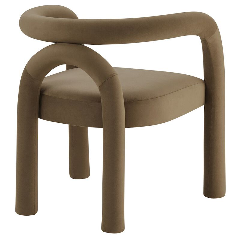 Astrid Performance Velvet Dining Chair image number 4