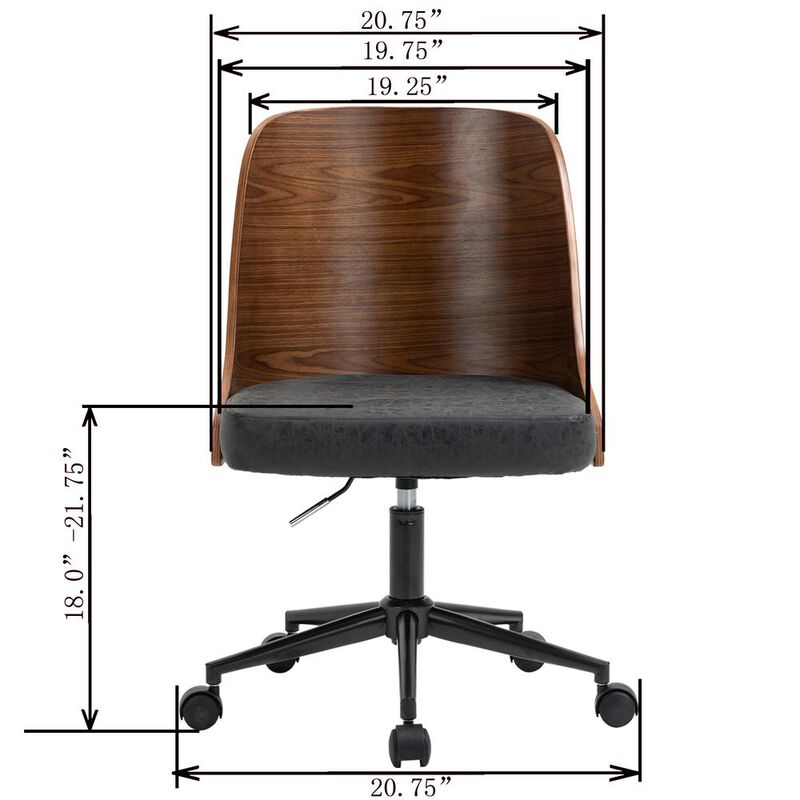 American Furniture Classics OS Home and Office Model AW804 Home Office Chair image number 2