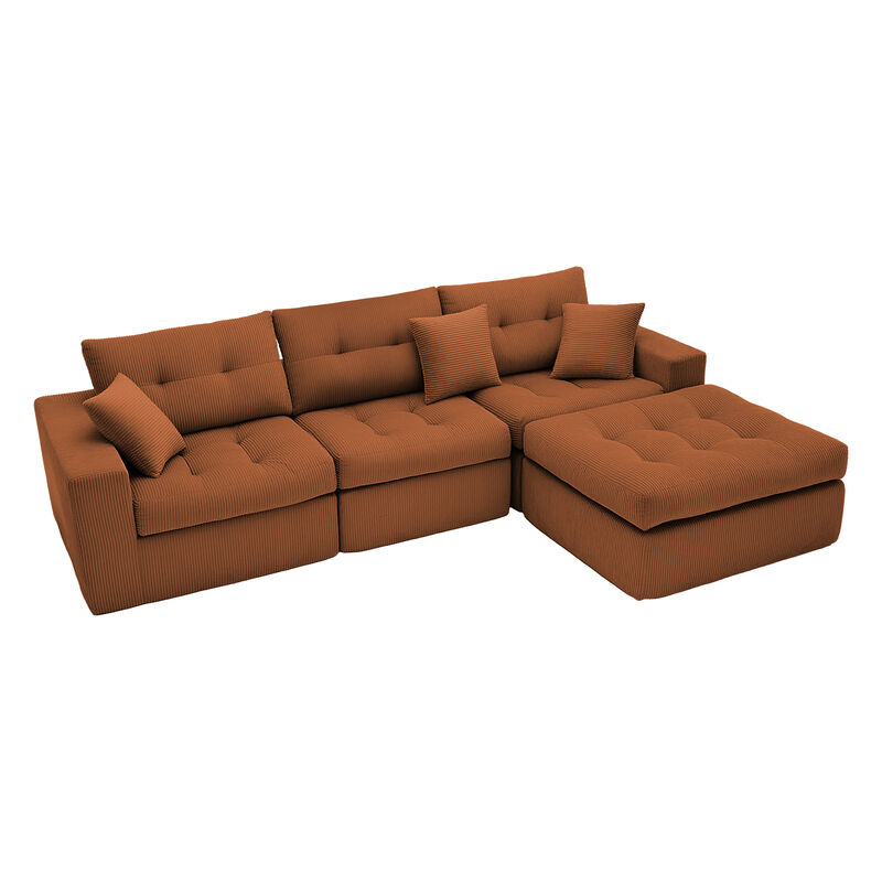 Zutdab L-Shaped Sectional Couch image number 3