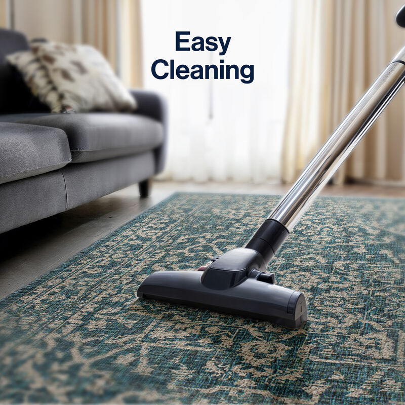 Malta Bohemian Medallion Textured Weave Area Rug