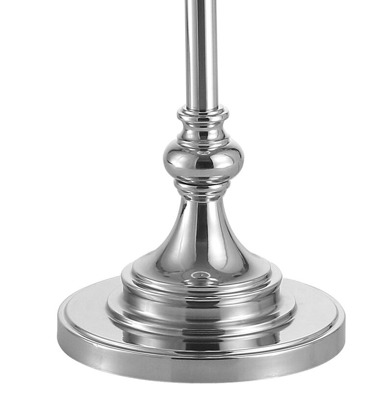 Cora Metal/Glass LED Side Table and Floor Lamp