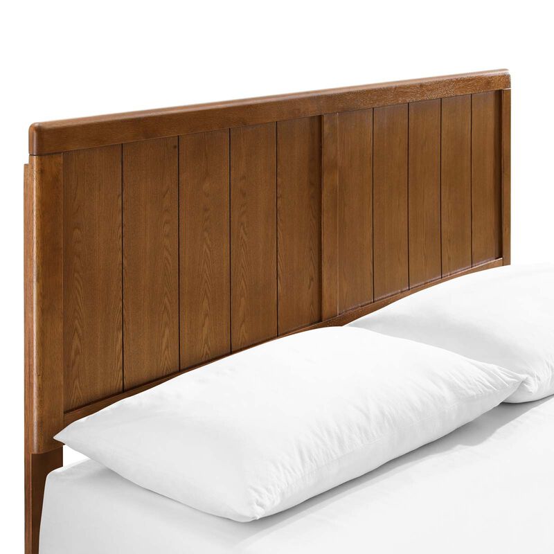 Modway - Alana Full Wood Platform Bed With Splayed Legs image number 5