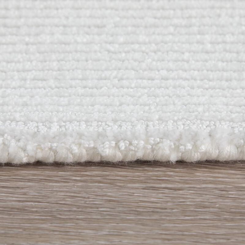 Abbott 8A24F White 9' x 12' Rug image number 8