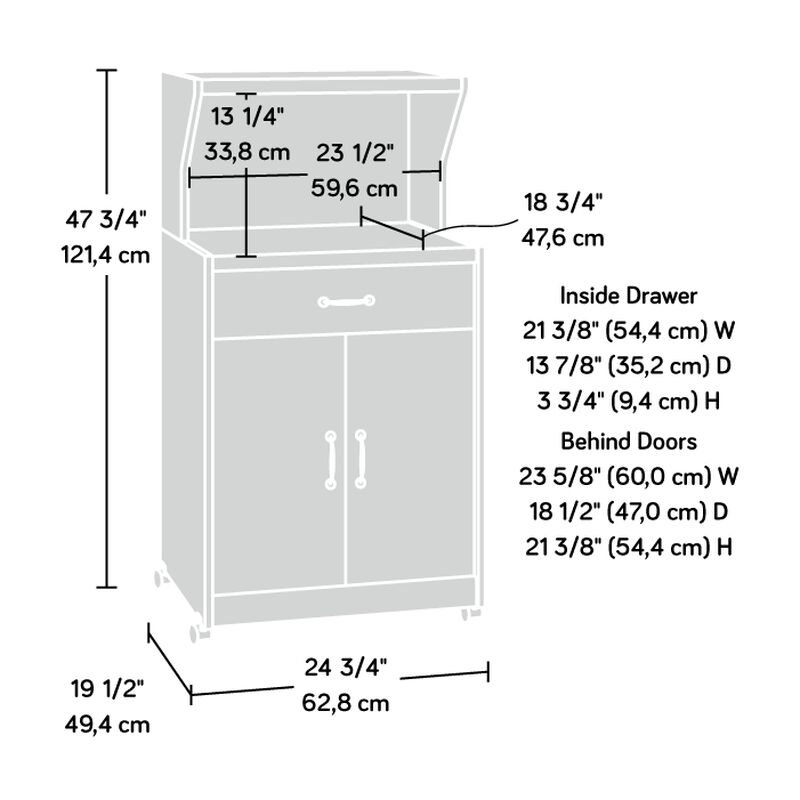 Sauder Select Kitchen Cart
