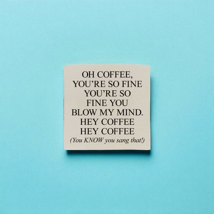 Funny Coffee Quote Wood Sign Wall Decor for Kitchen Coffee Bar