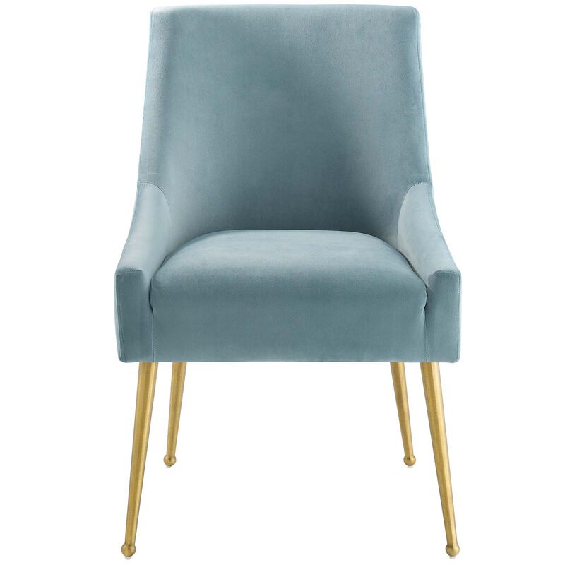 Discern Upholstered Performance Velvet Dining Chair image number 3