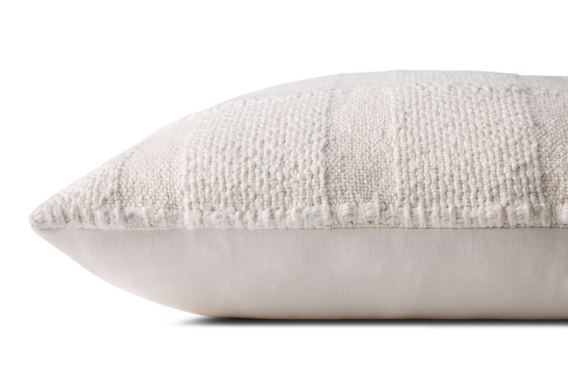 PLL0126 Ivory 22''x22'' Cover Only Pillow image number 2