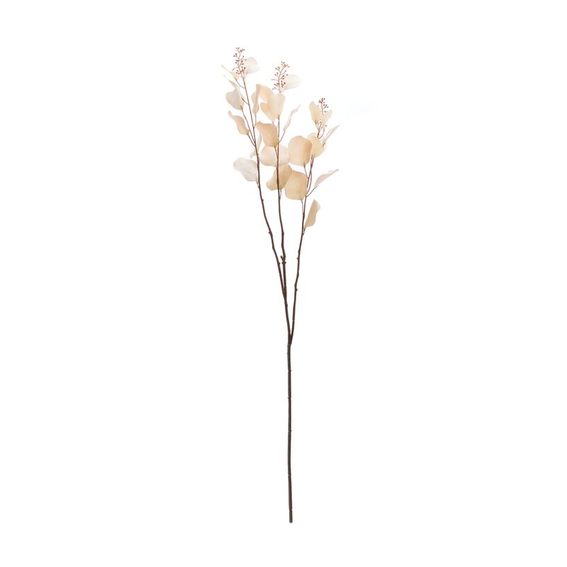 Seeded Eucalyptus Stem (Set of 2) – Artificial Greenery Branches for Vases, Bouquets, and Home Décor