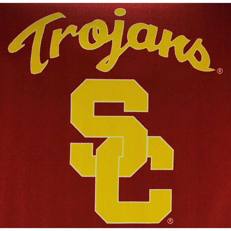 University Of Southern California Trojans 39 By 59 Inch Tufted Non-Skid Area Rug image number 2