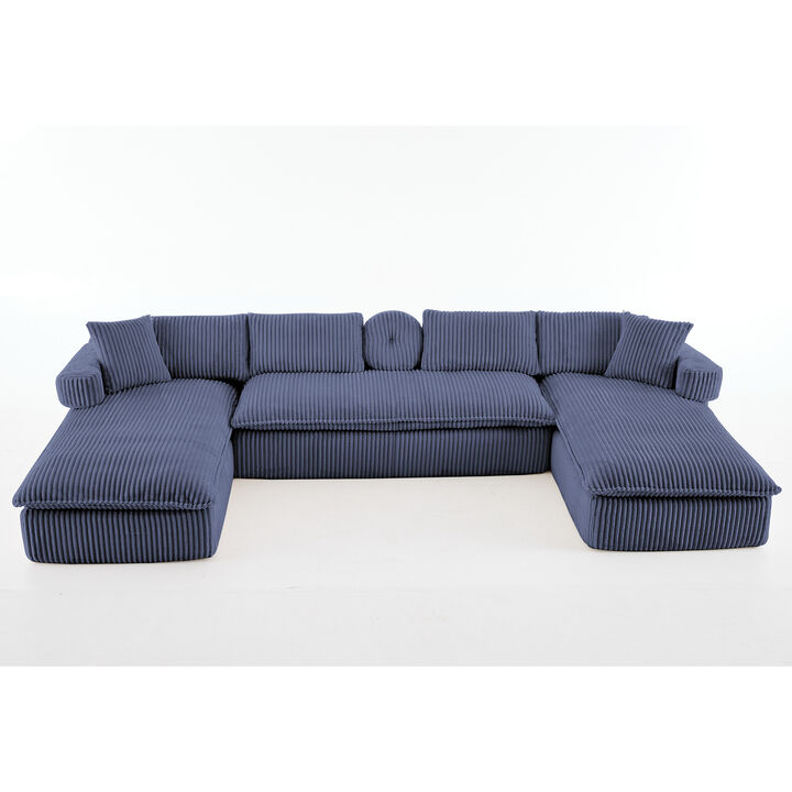 Britan 149" Oversized Sectional Couches U Shaped Couch