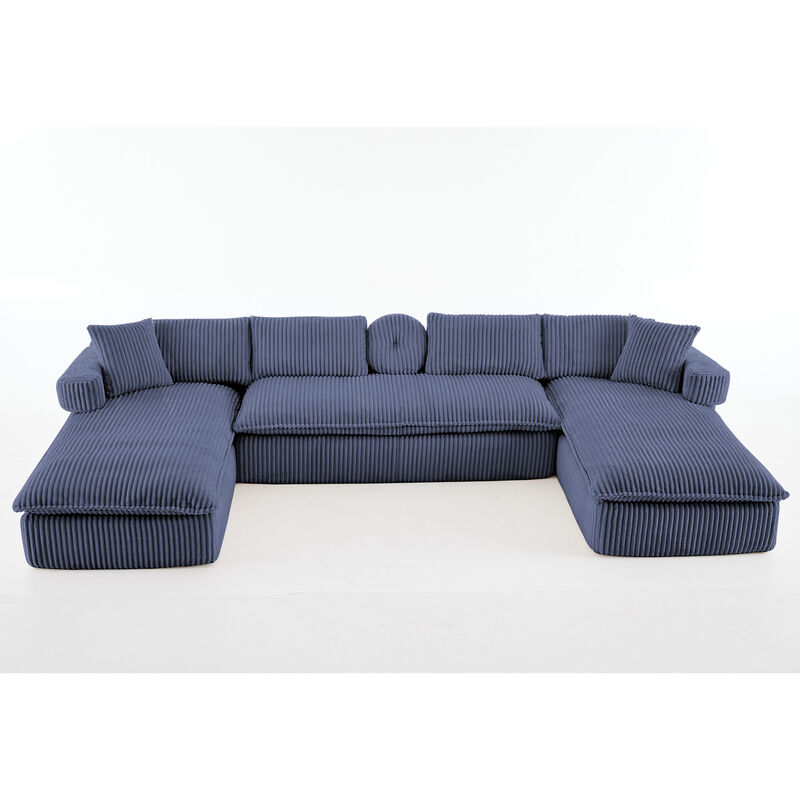Britan 149" Oversized Sectional Couches U Shaped Couch image number 0