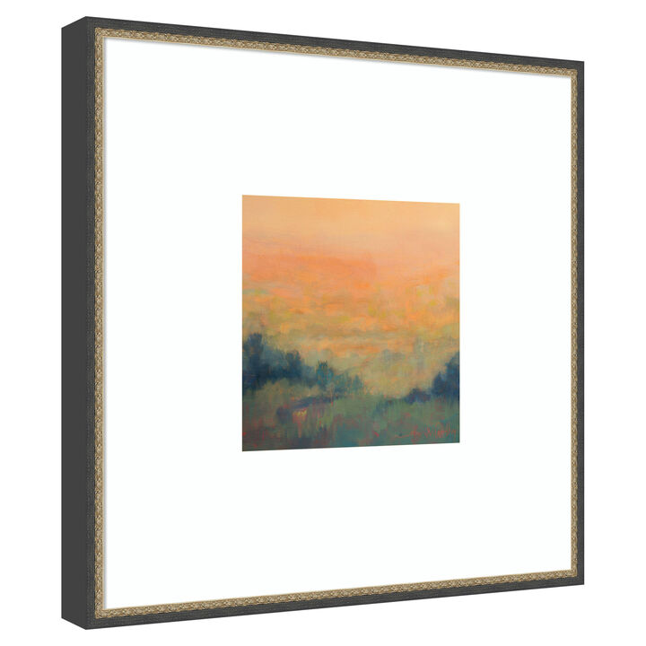 Morning Comes Italy by William McCarthy Wood Framed Wall Art Print