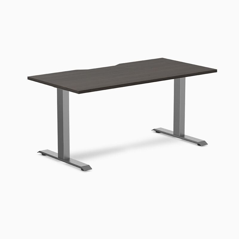 Desky Zero Scalloped Laminate Office Desk image number 0