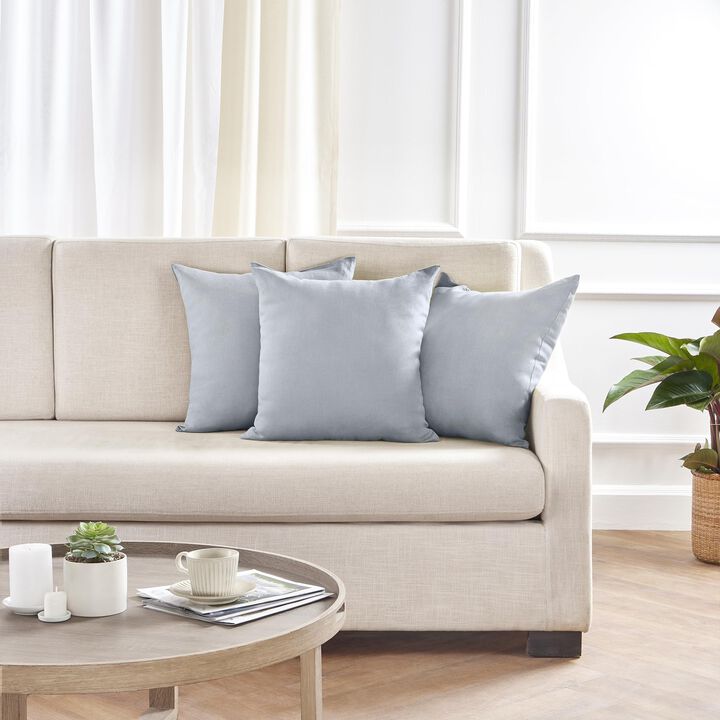 Solino Home 100% Pure Linen Pillow Cover - Montauk