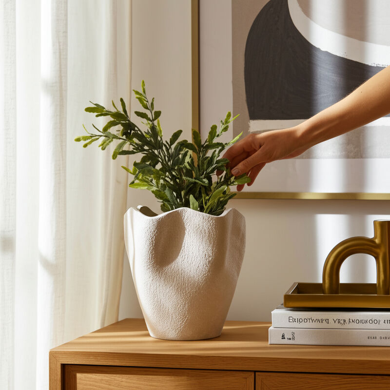 Abstract Textured Vase