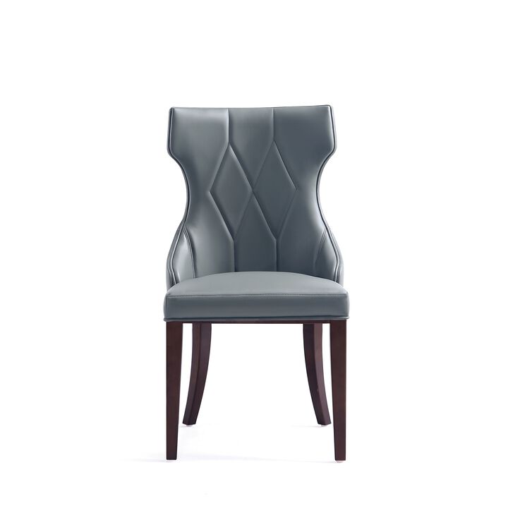 Reine Dark Gray Dining Chairs (Set of 4)