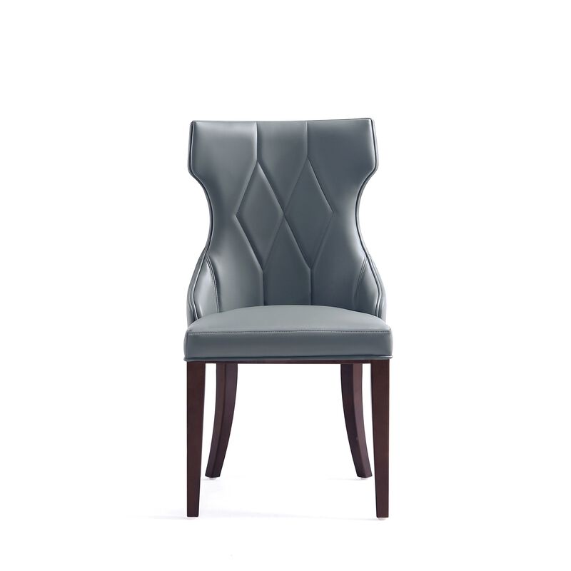 Reine Dark Gray Dining Chairs (Set of 4)