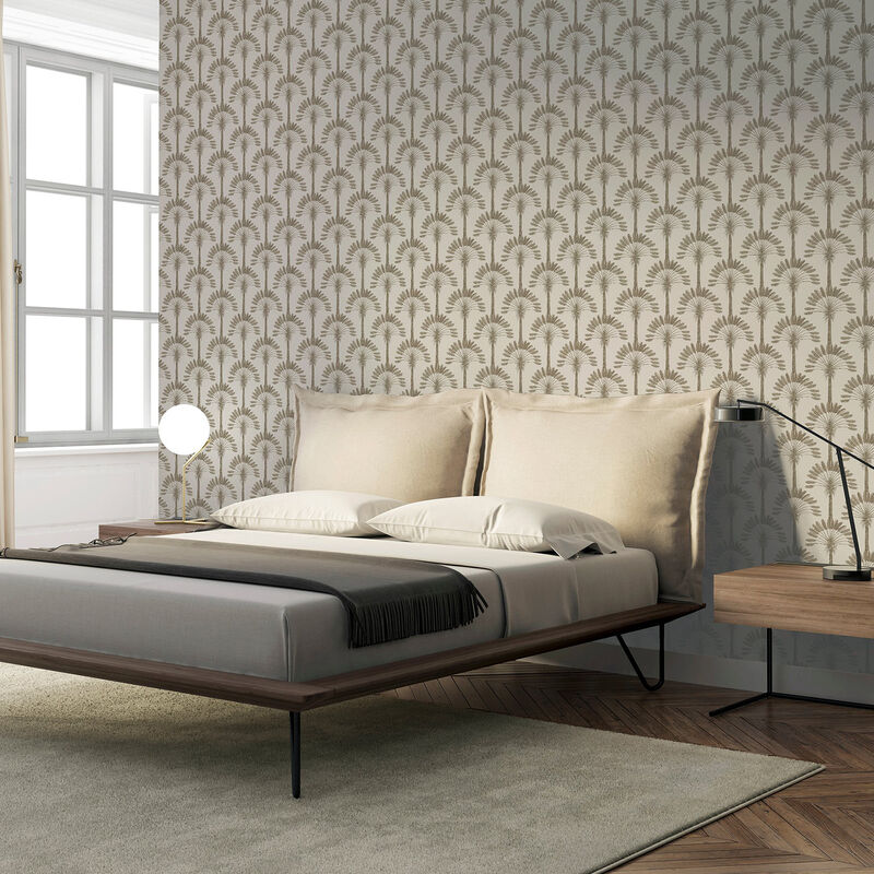 Sylvia Gold Palm Palace Wallpaper image number 4