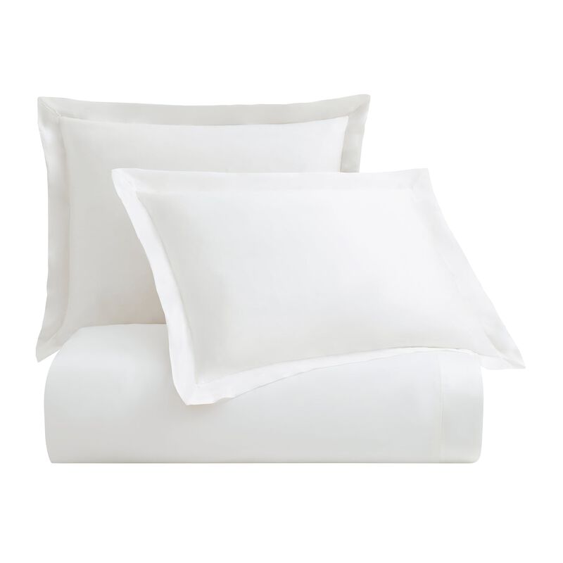 Eucalyptus White Queen Duvet Cover Set image number 0