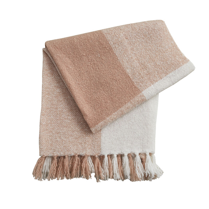 Split P Blush Kinsey Throw 60'' L image number 0