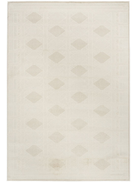 Nordic NRC06 Ivory/Beige 4' x 6' Rug