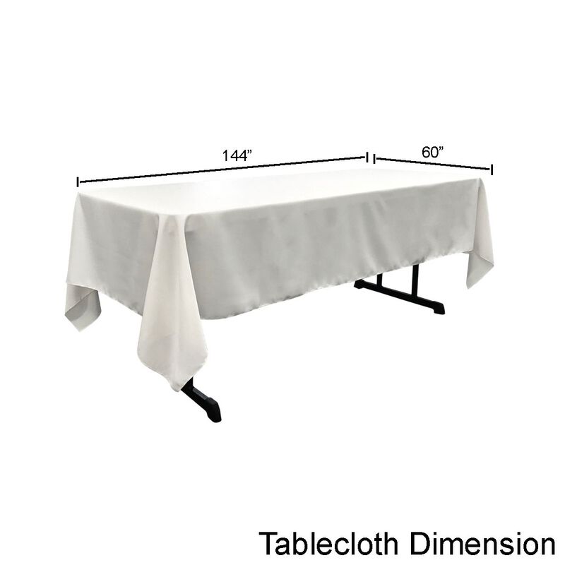 Durable Polyester Poplin Tablecloth Rectangular Shape for Kitchen and Dining Use image number 2