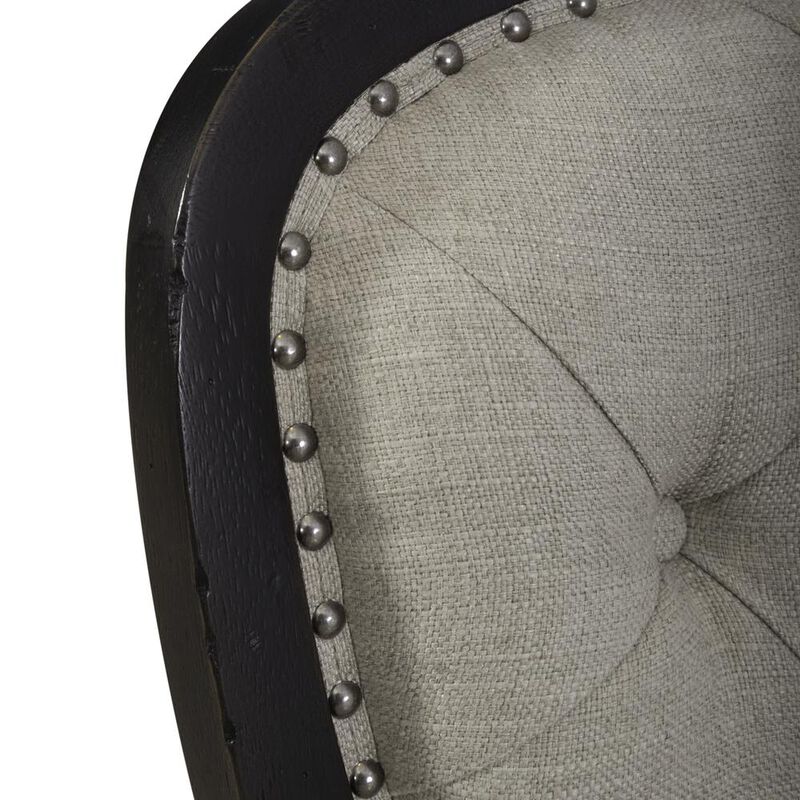 Liberty Furniture Uph Tufted Back Side Chair - Black - Set of 2 Traditional Multi image number 6