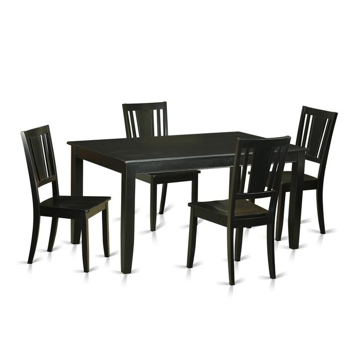 5 Pc Dining room set for 4-Dining Table and 4 Dining Chairs