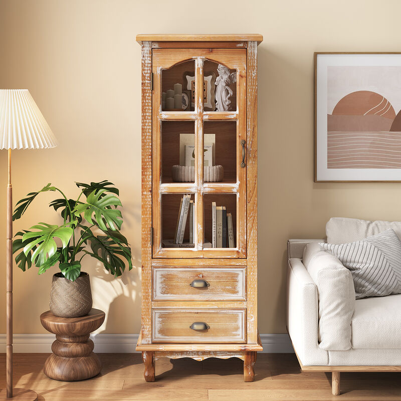 Vomkal Wooden Storage Cabinet image number 1
