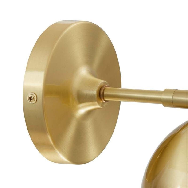 Modway Satin Brass Chalice Swing-Arm Metal Wall Sconce EEI-5613-SBR image number 4