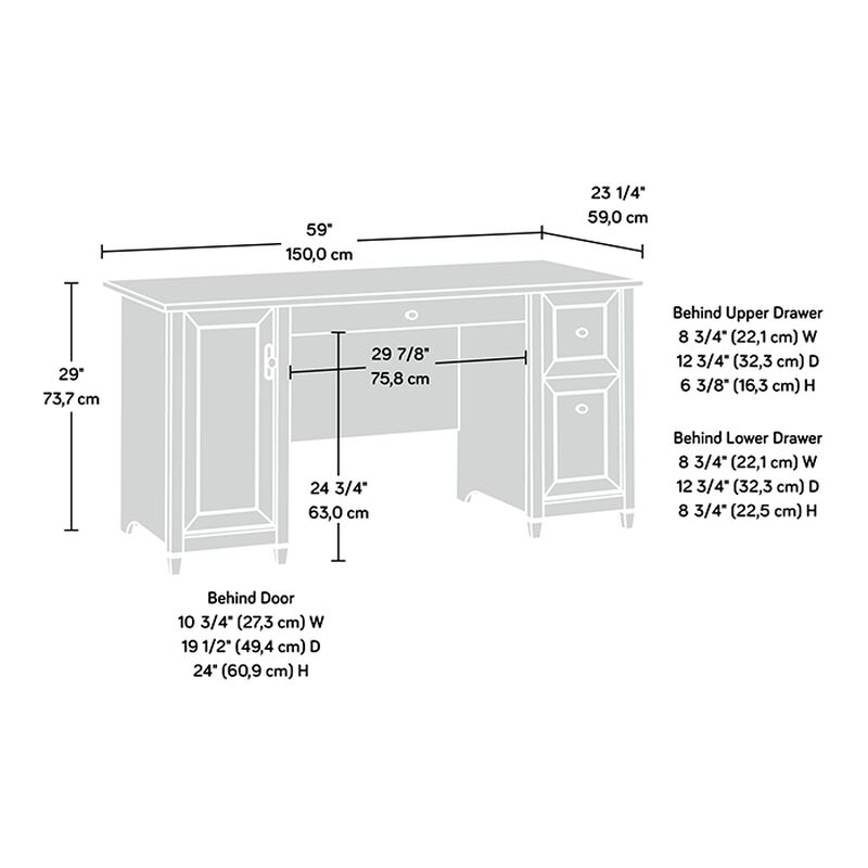 Edge Water Computer Desk