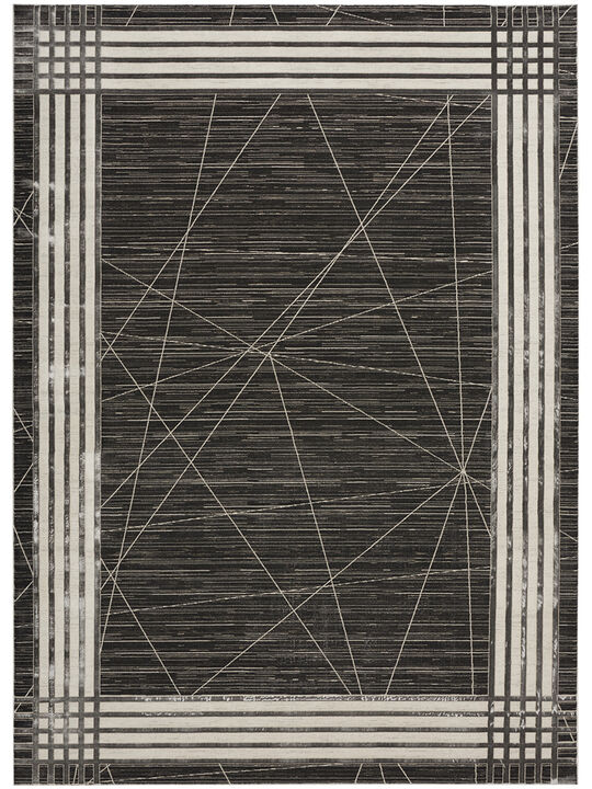 Desire DSR01 Charcoal/Silver 7'10" x 9'10" Rug
