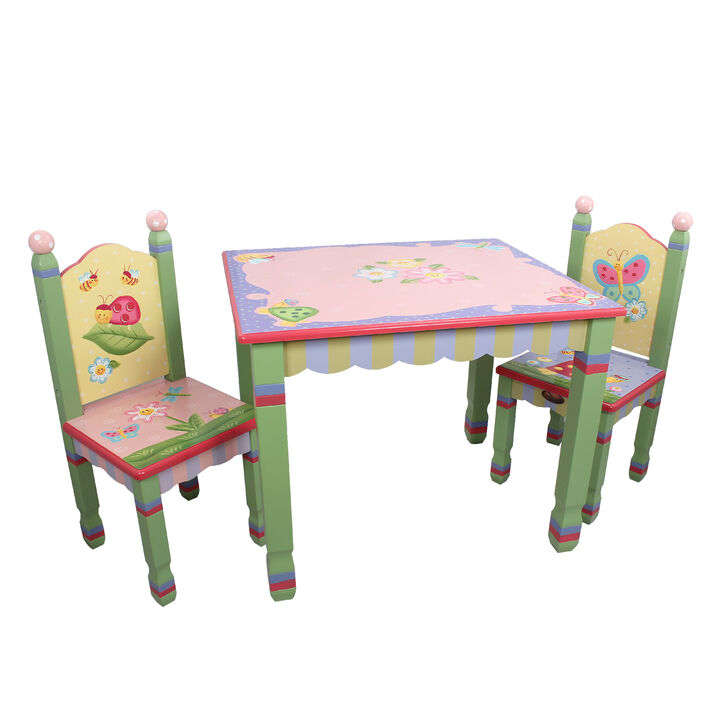 Fantasy Fields - Toy Furniture -Magic Garden Table & Set of 2 Chairs