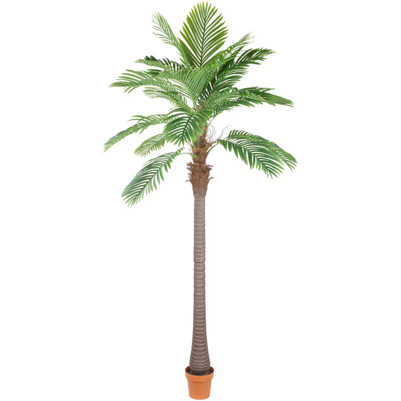 8' Artificial Potted Phoenix Palm Tree