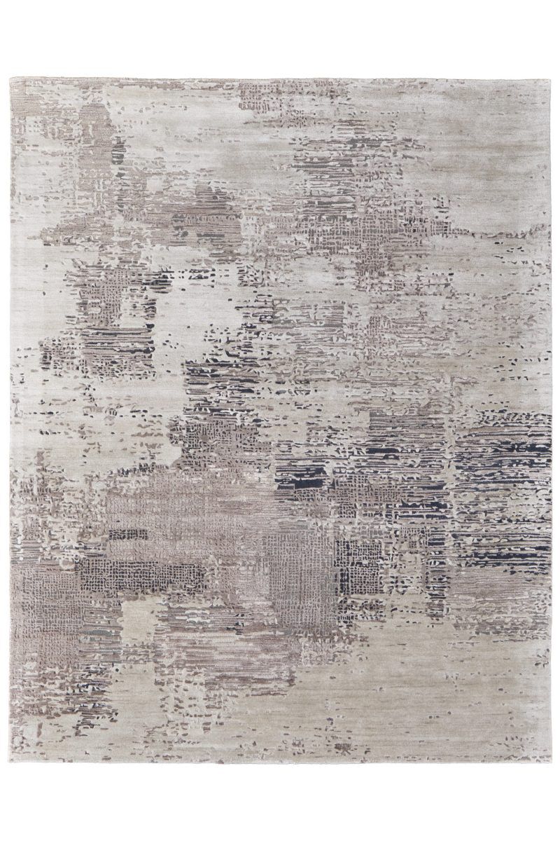Zarah 8917F Gray/Taupe/Blue 9' x 12' Rug image number 0