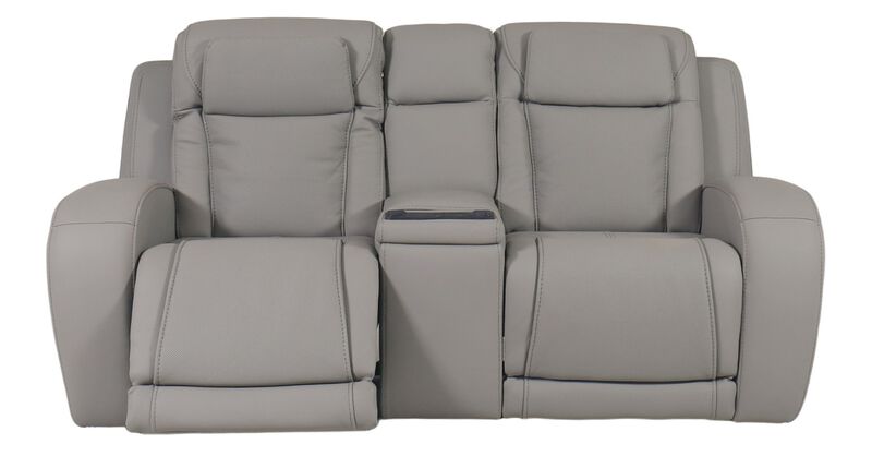 Bowden Power Leather Immersive Loveseat image number 3