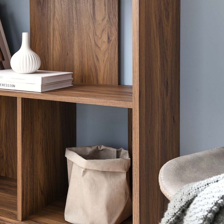 Transmit 31" Wood Bookcase-Benzara