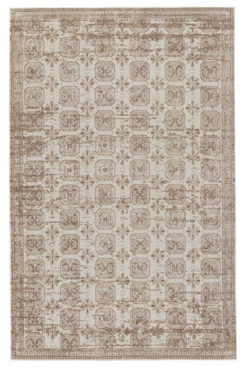 Nadine Milea Light Gray 9' x 12' Rug by Label J x Jaipur Living