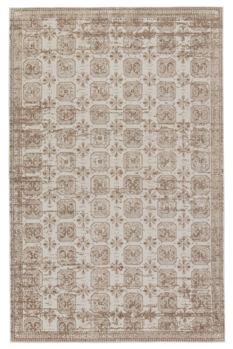 Nadine Milea Light Gray 9' x 12' Rug by Label J x Jaipur Living image number 0