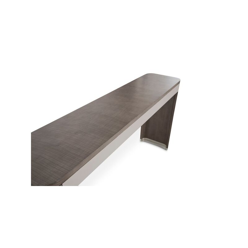 Michael Amini Roxbury Park Console Table - Slate