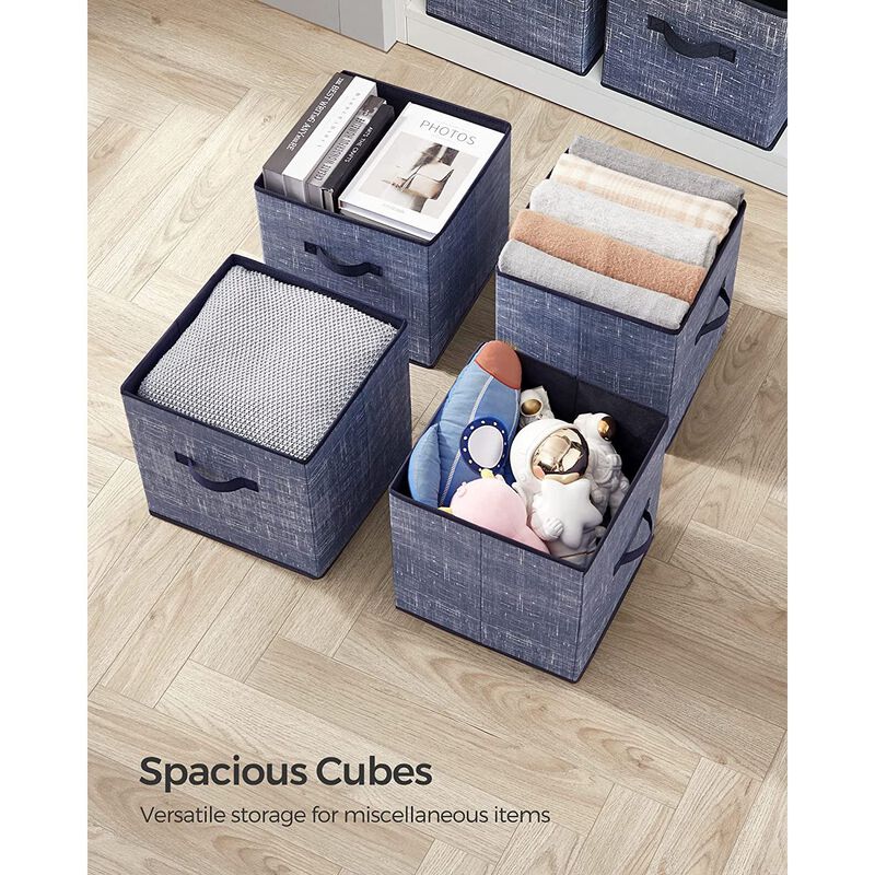 Non-Woven Fabric Storage Cubes with Double Handles