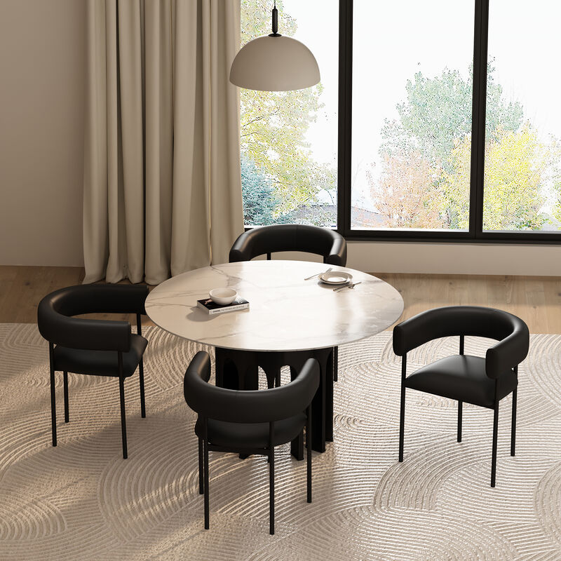 Onda Black Dining Chair image number 1