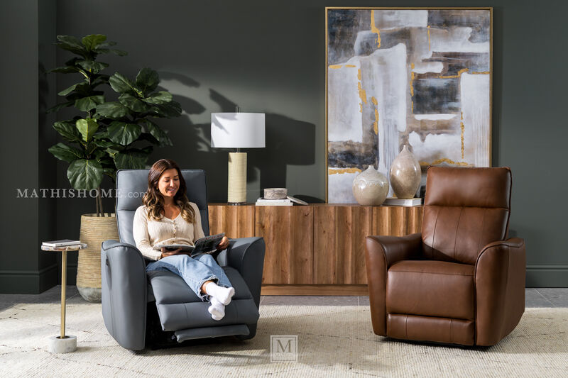 Oslo Zero Gravity Power Recliner in Brown image number 6