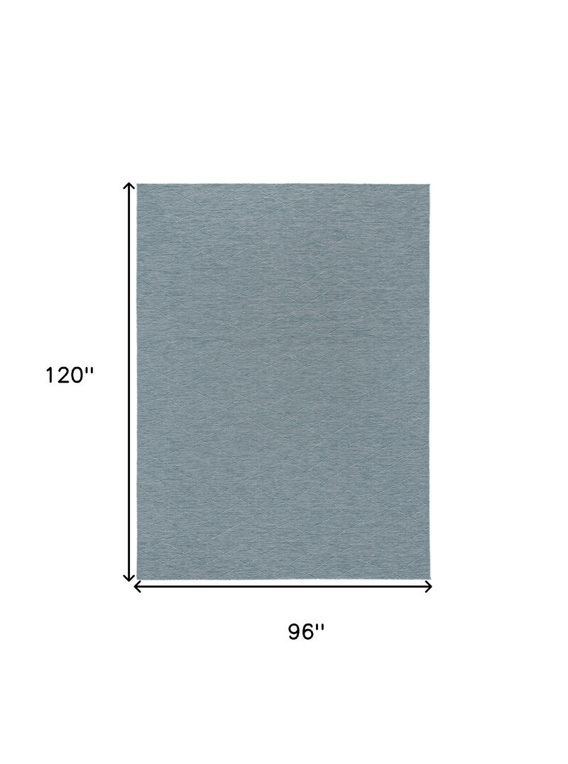 HomeRoots Geometric Indoor Outdoor Area Rug image number 3