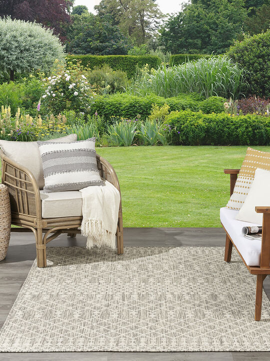 Positano POS02 Light Gray 6' x 9' Rug