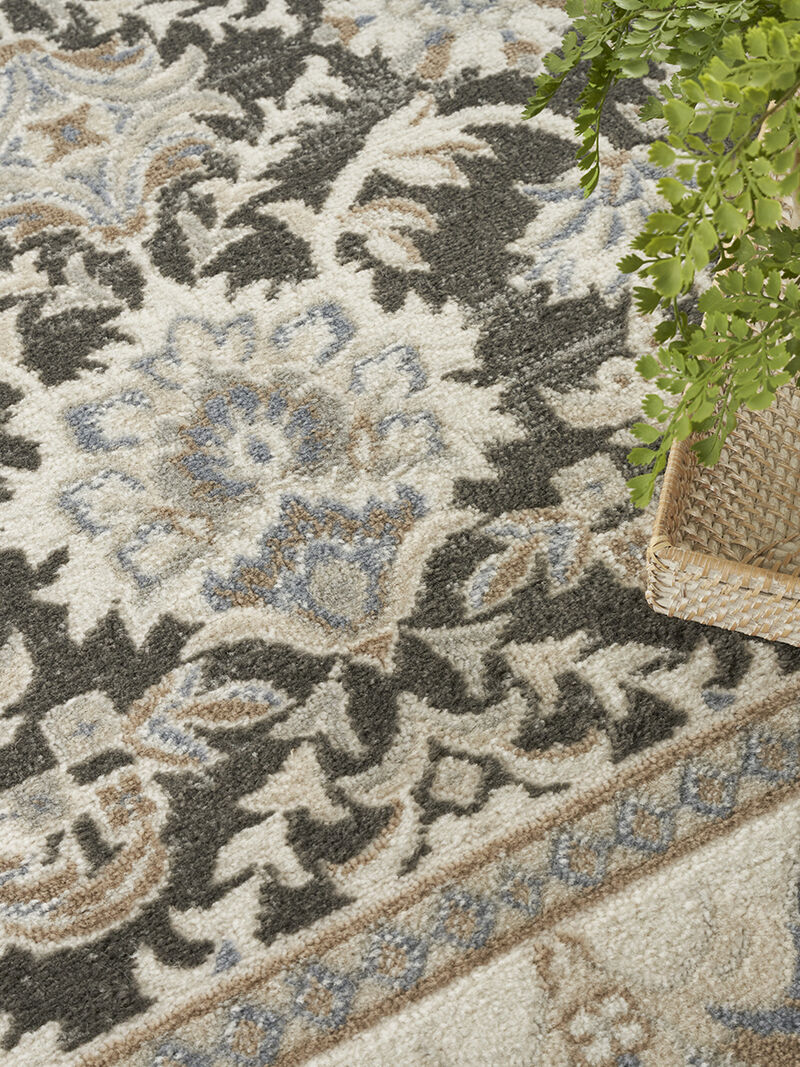 Serenity Home SRH02 Ivory/Gray/Blue 7'10" x 9'10" Rug image number 6