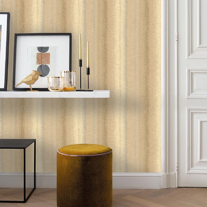 Woven Gradient Stripe Wallpaper