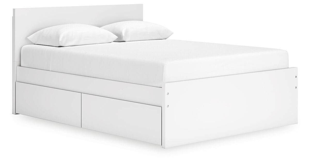 Onita Queen Panel Platform Storage Bed