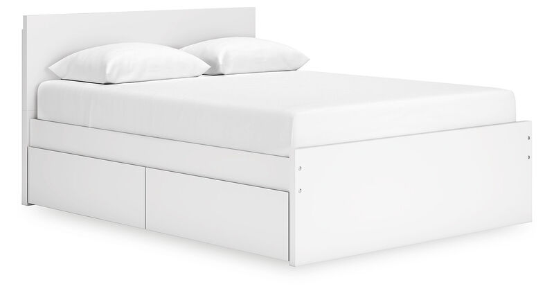 Onita Queen Panel Platform Storage Bed image number 0